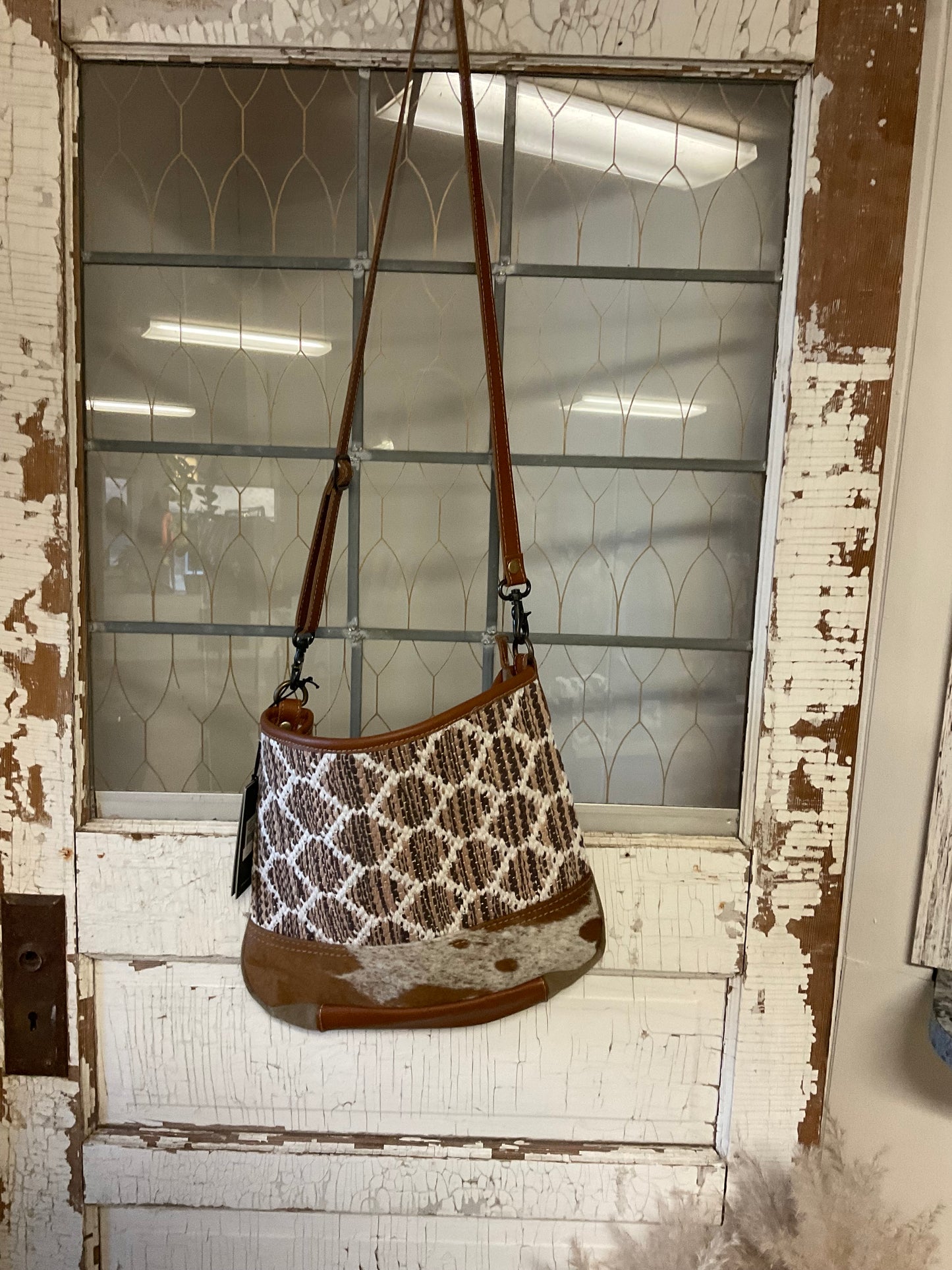 Cowhide Dreamin’ Crossbody
