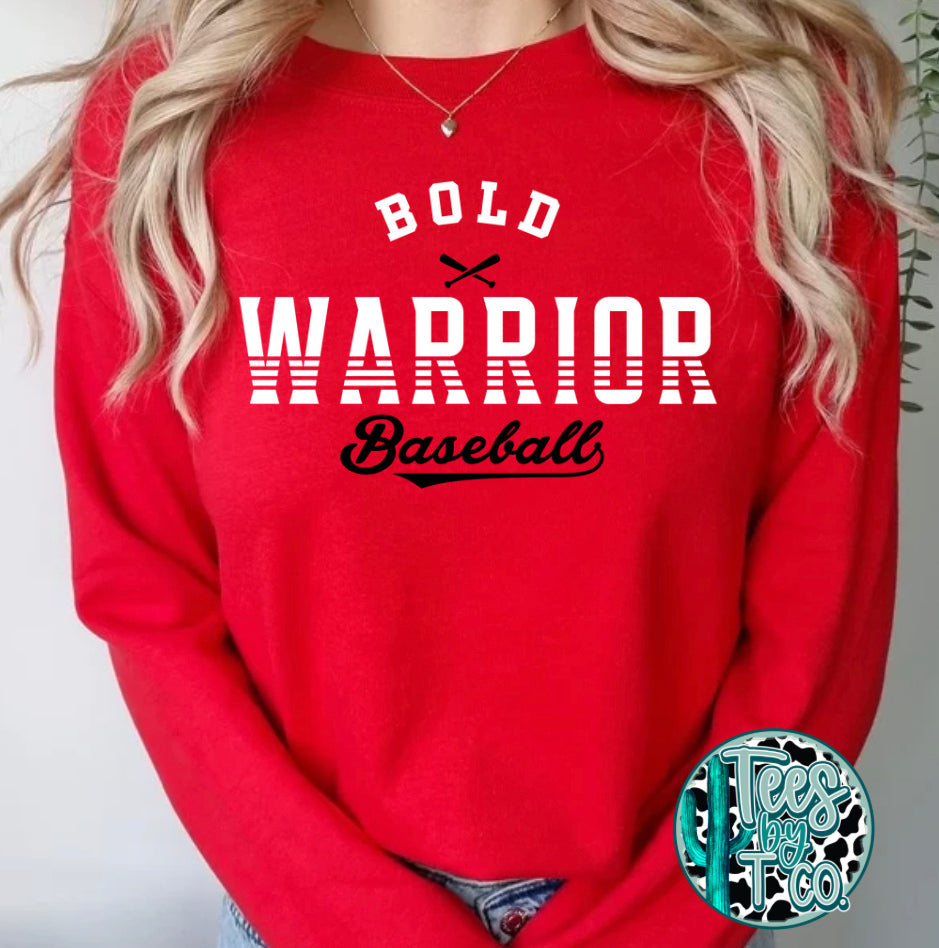 BOLD Warrior Baseball Fan Wear