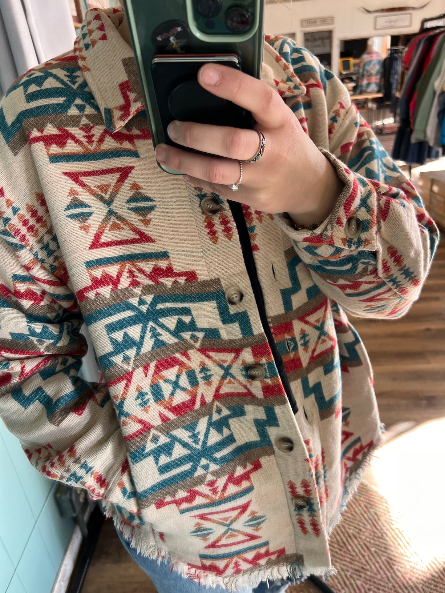 Feeling Western Shacket