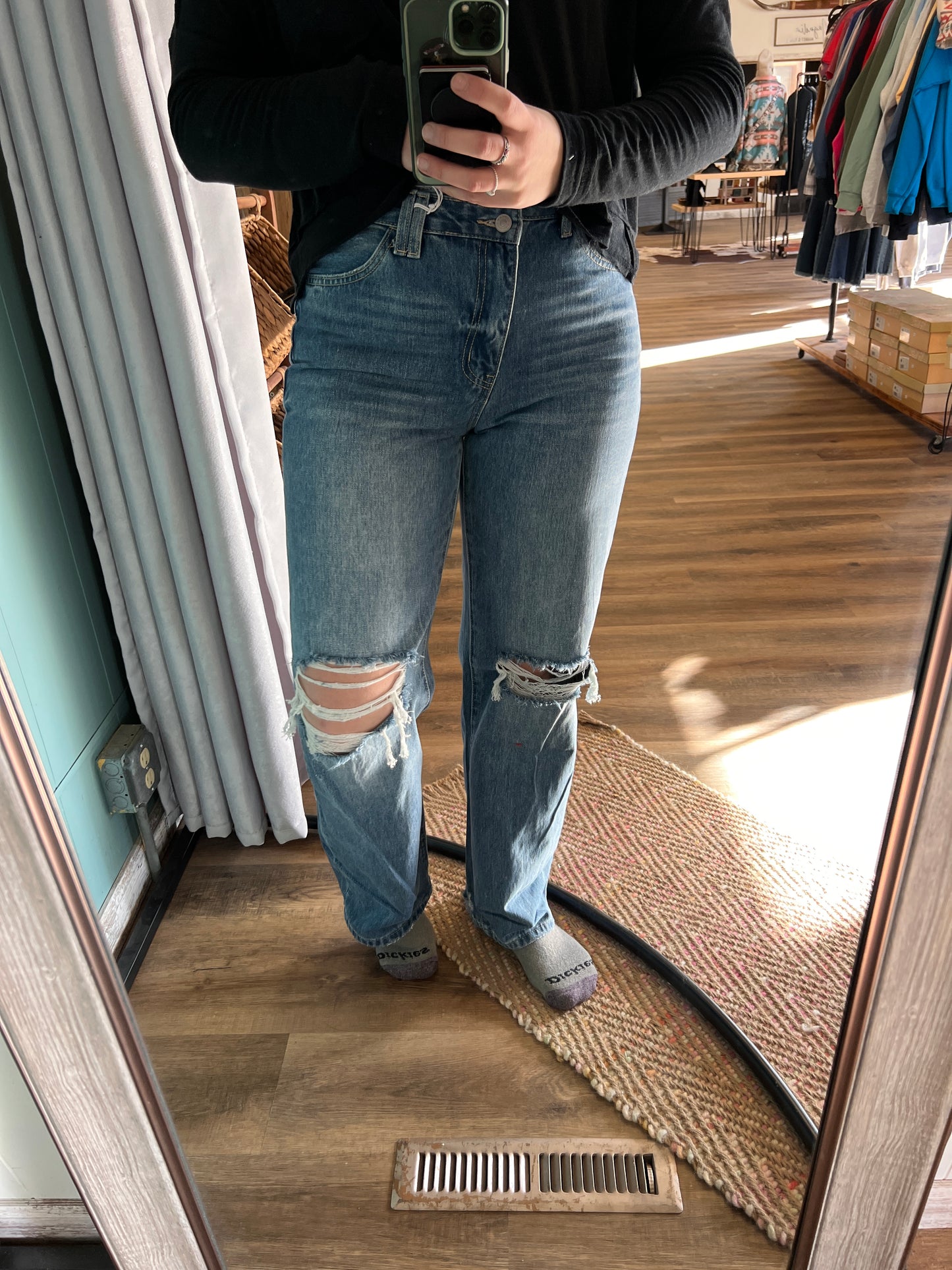 Kancan - Deal With It Straight Leg Denim