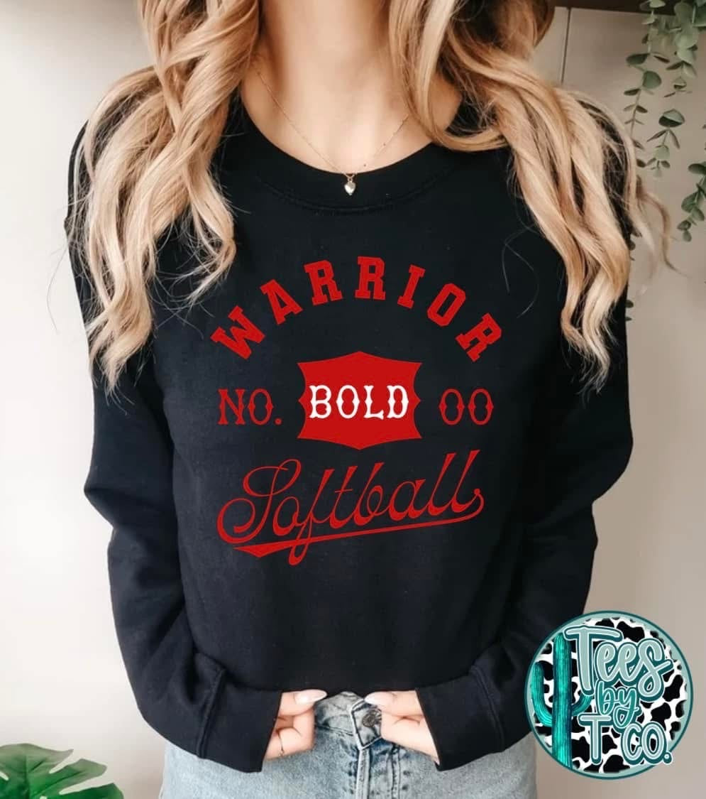 BOLD Warrior Softball Fan Wear