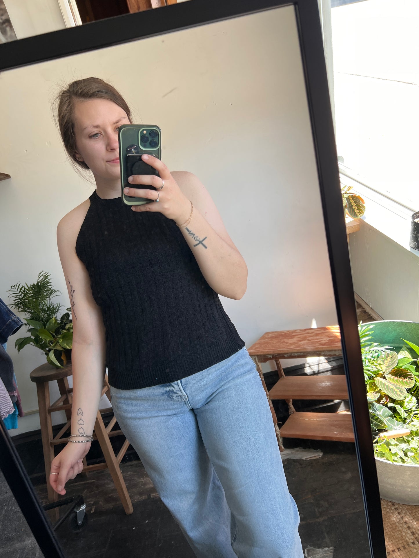 Fine By Me Halter Tank