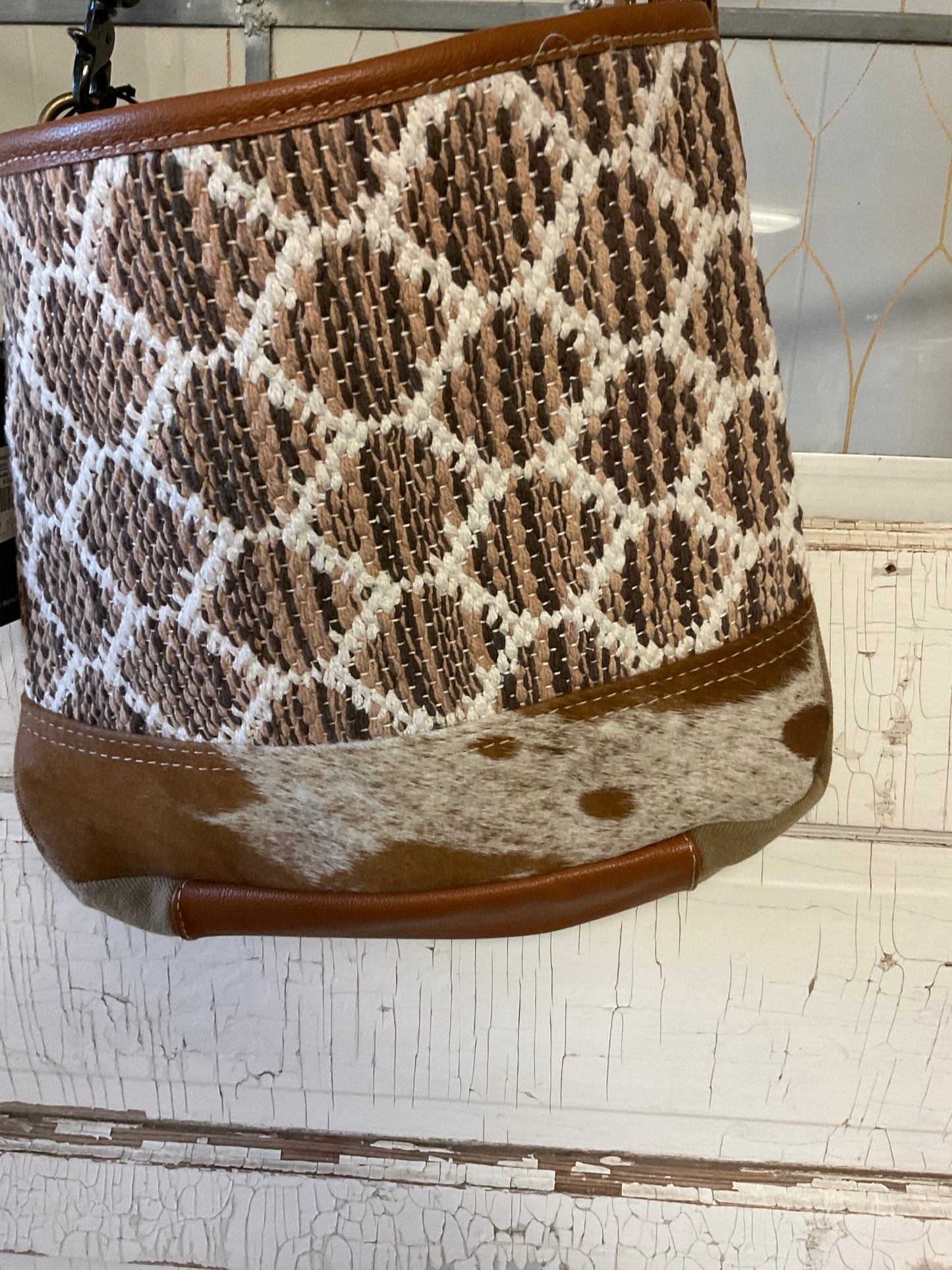 Cowhide Dreamin’ Crossbody