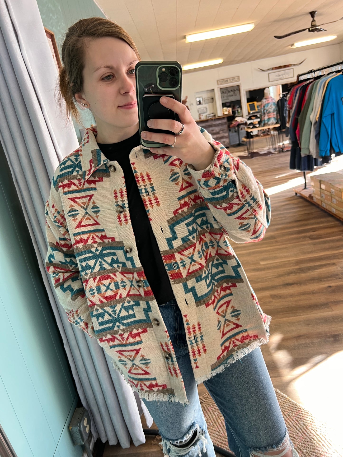 Feeling Western Shacket