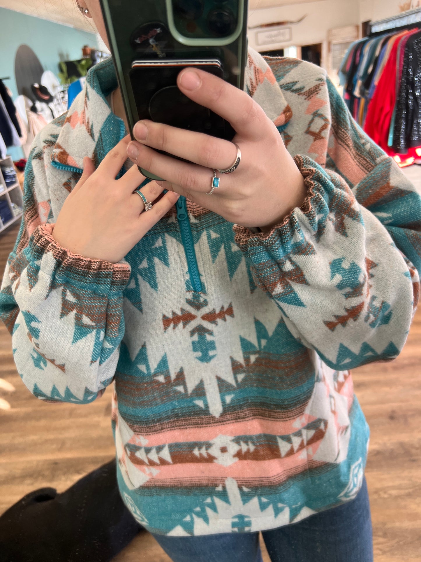 Aztec 1/4 Zip!