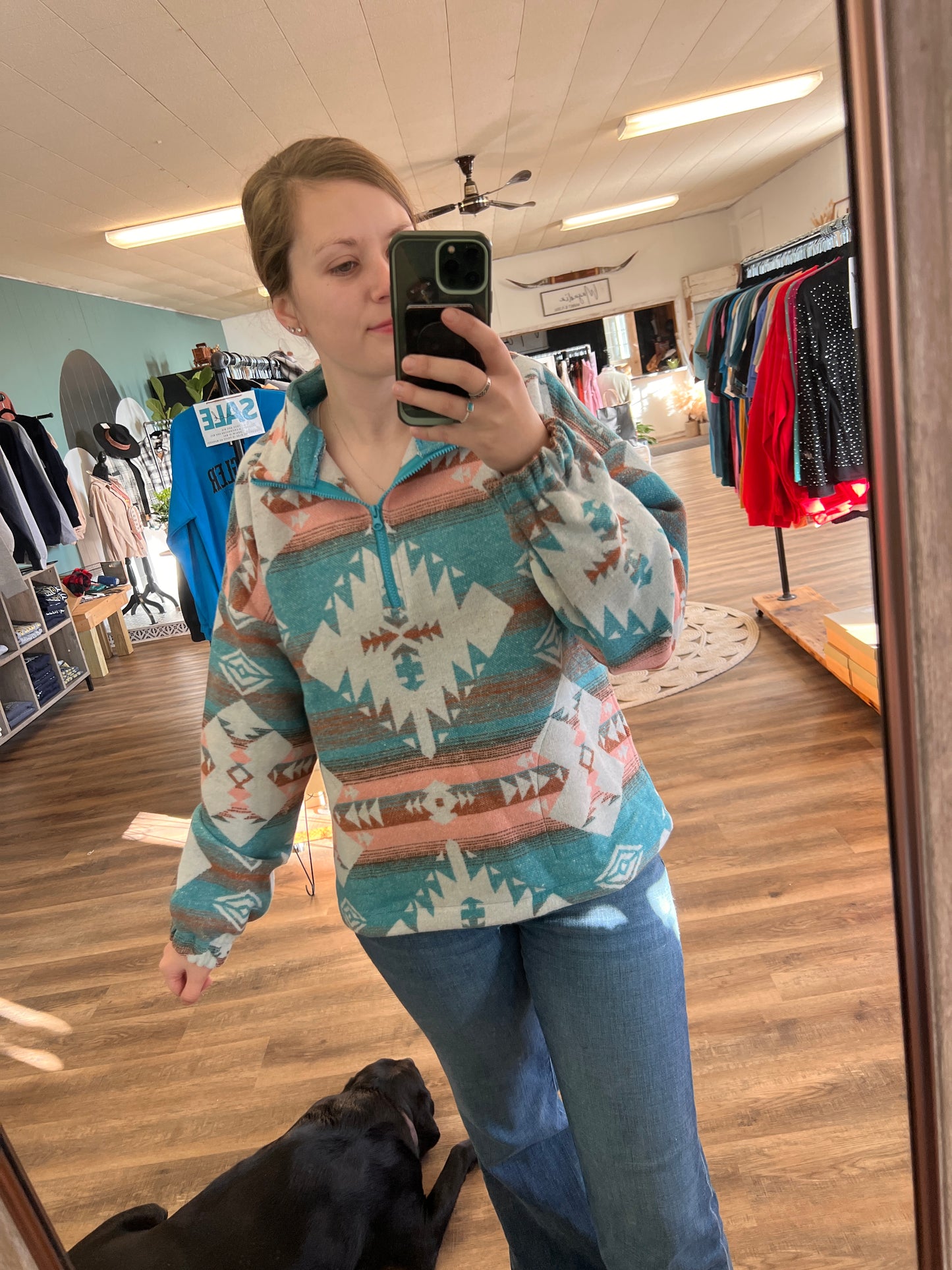 Aztec 1/4 Zip!