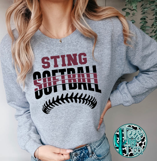 YME Sting Softball Fan Wear