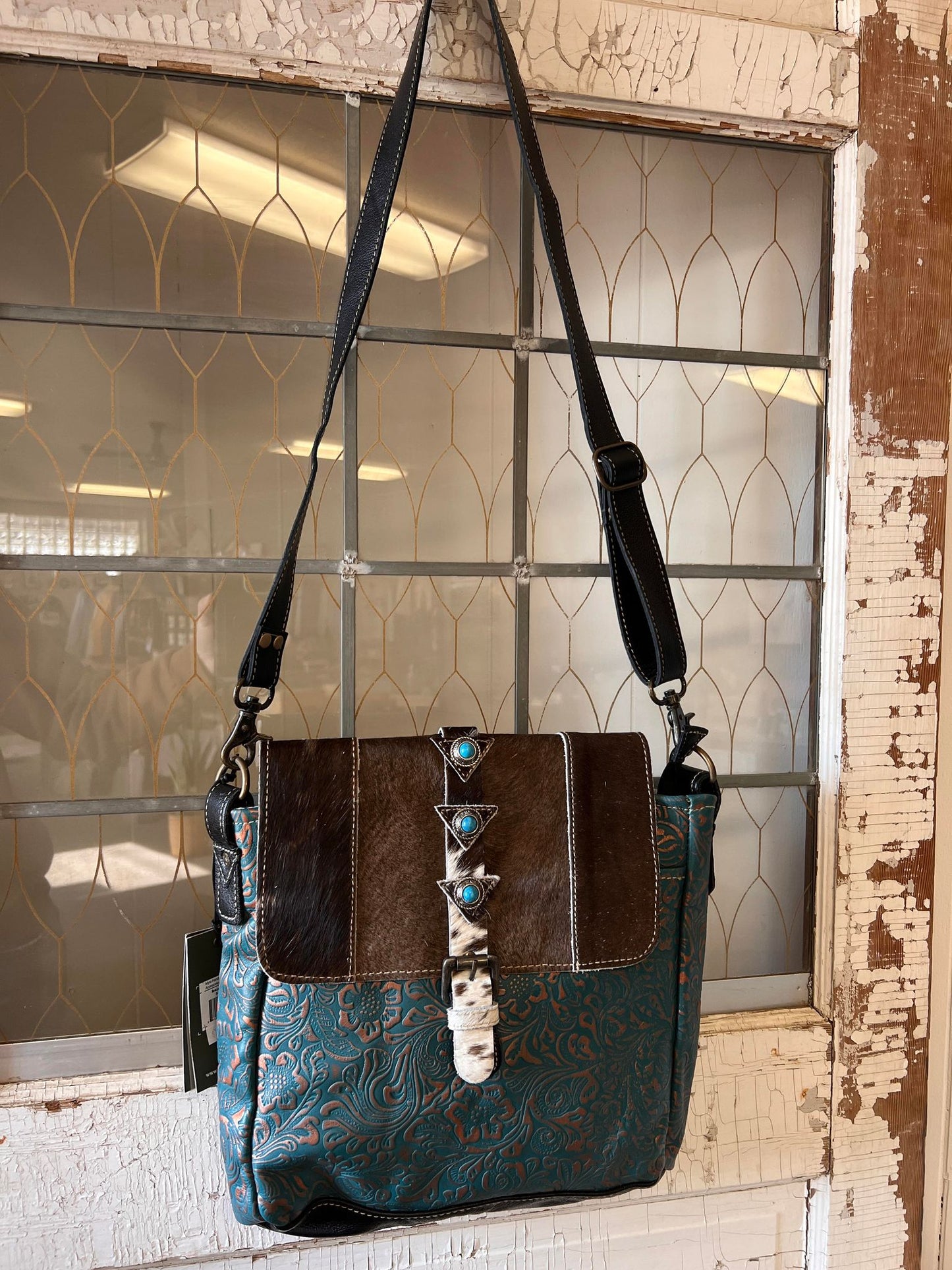 Blue Rose Crossbody