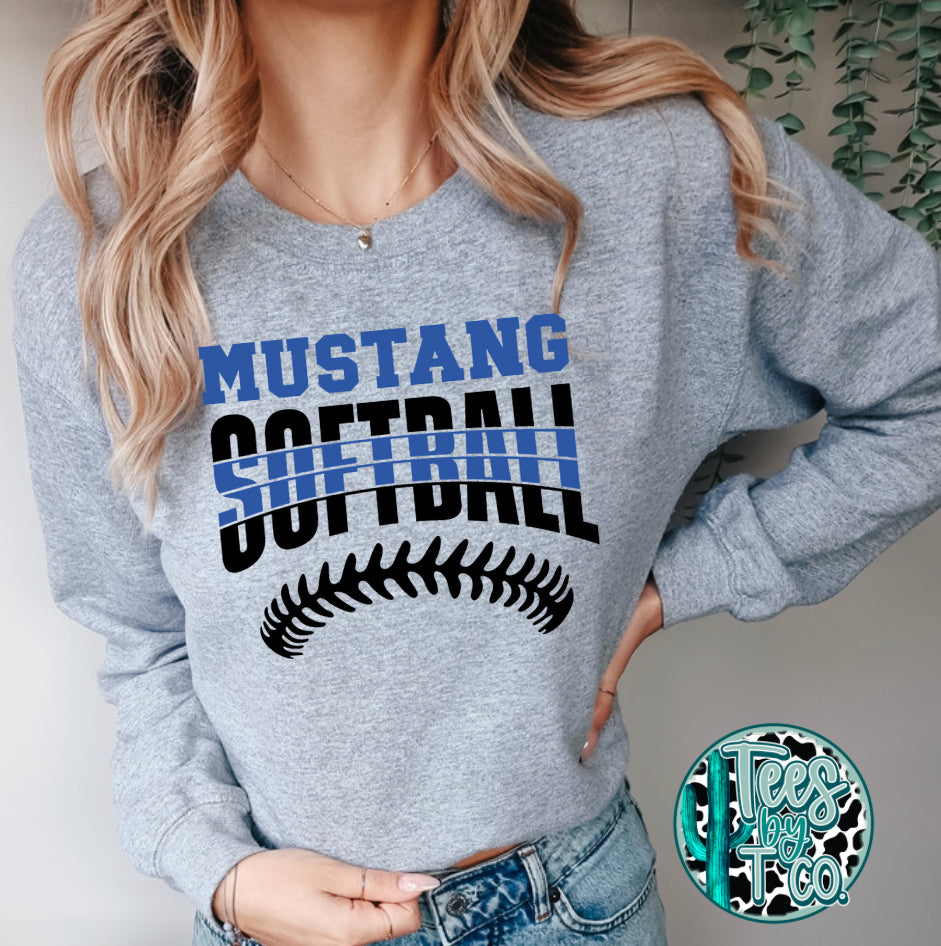 BLHS Mustang Softball Fan Wear