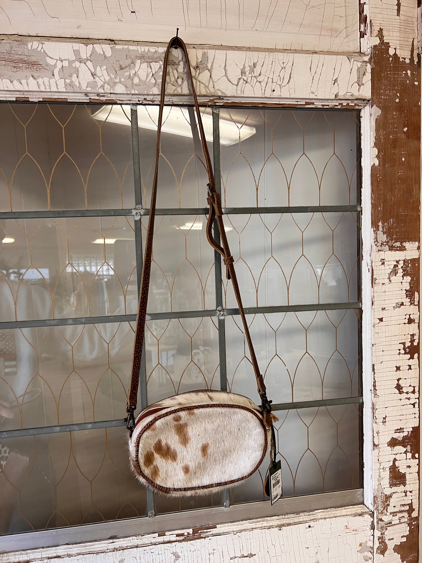 Cowhide Crossbody