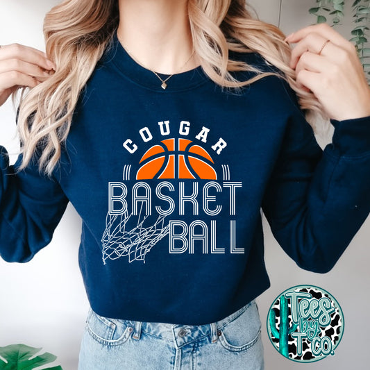 Cedar Mountain Cougars Basketball Fan Wear
