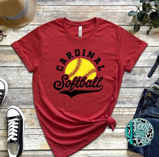 Cardinal Softball Fan Wear