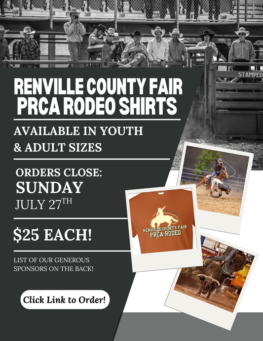 Renville County Fair PRCA Rodeo Tees