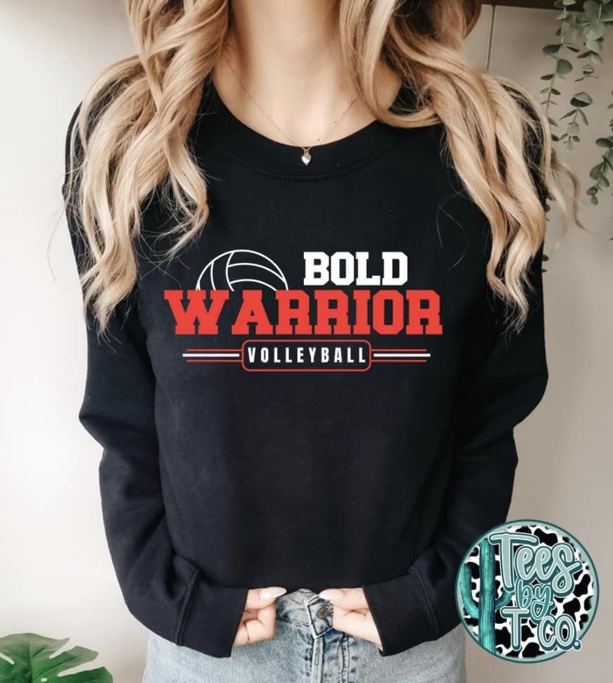 BOLD Volleyball Warrior Fan Wear